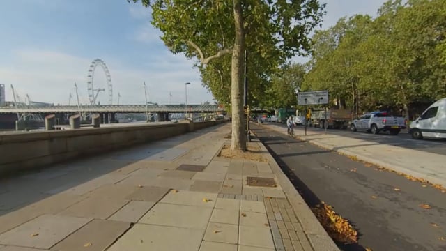 TFL Cycle Lane 360 Project (Embankment)