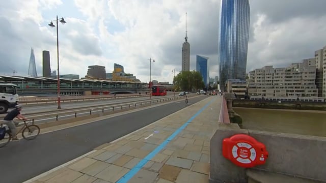 TFL 360 cycle lane project
